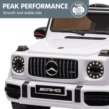 Load image into Gallery viewer, Kahuna Mercedes Benz AMG G63 Licensed Kids Ride On Electric Car Remote Control - White
