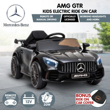 Load image into Gallery viewer, Kahuna Mercedes Benz Licensed Kids Electric Ride On Car Remote Control - Black
