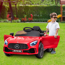 Load image into Gallery viewer, Kahuna Mercedes Benz Licensed Kids Electric Ride On Car Remote Control - Red
