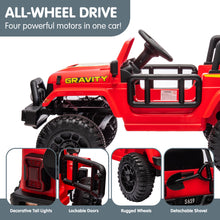 Load image into Gallery viewer, Kahuna S619 Gravity Kids Electric Ride On Car - Red
