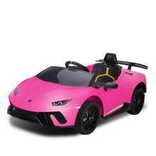 Load image into Gallery viewer, Kahuna Lamborghini Performante Kids Electric Ride On Car Remote Control by Kahuna - Pink
