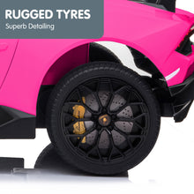 Load image into Gallery viewer, Kahuna Lamborghini Performante Kids Electric Ride On Car Remote Control by Kahuna - Pink
