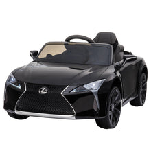 Load image into Gallery viewer, Kahuna Licensed Lexus LC 500 Kids Electric Ride On Car - Black
