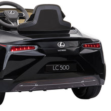 Load image into Gallery viewer, Kahuna Licensed Lexus LC 500 Kids Electric Ride On Car - Black
