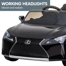 Load image into Gallery viewer, Kahuna Licensed Lexus LC 500 Kids Electric Ride On Car - Black
