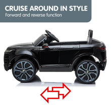 Load image into Gallery viewer, Kahuna Land Rover Licensed Kids Electric Ride On Car Remote Control - Black

