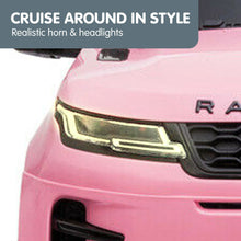 Load image into Gallery viewer, Kahuna Land Rover Licensed Kids Electric Ride On Car Remote Control - Pink
