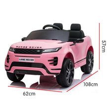 Load image into Gallery viewer, Kahuna Land Rover Licensed Kids Electric Ride On Car Remote Control - Pink

