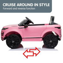Load image into Gallery viewer, Kahuna Land Rover Licensed Kids Electric Ride On Car Remote Control - Pink
