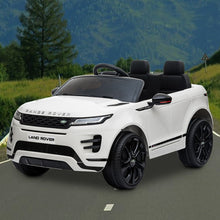 Load image into Gallery viewer, Kahuna Land Rover Licensed Kids Electric Ride On Car Remote Control - White
