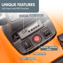 Load image into Gallery viewer, Kahuna Licensed MCL35 McLaren Kids Toy Ride On Electric Quad Bike - Orange
