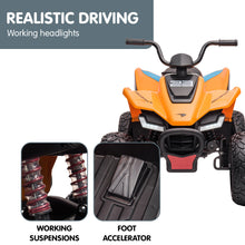 Load image into Gallery viewer, Kahuna Licensed MCL35 McLaren Kids Toy Ride On Electric Quad Bike - Orange

