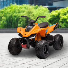 Load image into Gallery viewer, Kahuna Licensed MCL35 McLaren Kids Toy Ride On Electric Quad Bike - Orange
