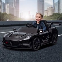 Load image into Gallery viewer, Kahuna Maserati MC20 GT2 Licensed Electric Kids Ride On Race Car Black

