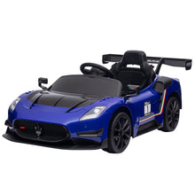 Load image into Gallery viewer, Kahuna Maserati MC20 GT2 Licensed Electric Kids Ride On Race Car Blue

