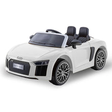 Load image into Gallery viewer, Kahuna R8 Spyder Audi Licensed Kids Electric Ride On Car Remote Control - White
