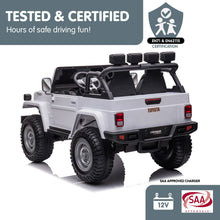Load image into Gallery viewer, Kahuna Licensed Toyota FJ-40 Kids Ride On Electric Toy Car 80W - White

