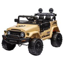 Load image into Gallery viewer, Kahuna Authorised Toyota Fj Cruiser Kids Electric Ride On Car - Khaki
