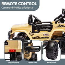 Load image into Gallery viewer, Kahuna Authorised Toyota Fj Cruiser Kids Electric Ride On Car - Khaki
