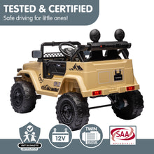 Load image into Gallery viewer, Kahuna Authorised Toyota Fj Cruiser Kids Electric Ride On Car - Khaki
