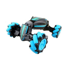 Load image into Gallery viewer, Gesture Control Twisting Car with Music and Deformation - Blue
