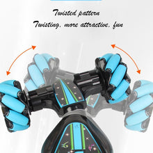 Load image into Gallery viewer, Gesture Control Twisting Car with Music and Deformation - Blue
