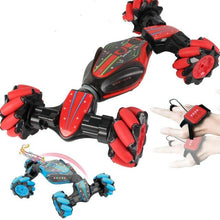 Load image into Gallery viewer, Gesture Control Twisting Car with Music and Deformation - Blue
