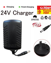 Load image into Gallery viewer, 24V Battery Charger For Kids Ride On Car Bike Scooter Buggy Quad
