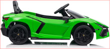 Load image into Gallery viewer, Lamborghini Revuelto Licensed Ride on 12V Remote Control Power Battery Car With Scissor door – Green
