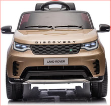 Load image into Gallery viewer, Land Rover Licensed 12V Electric Ride On kids Toy Car – Champagne

