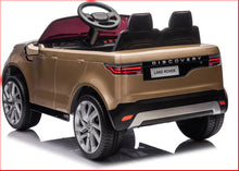 Load image into Gallery viewer, Land Rover Licensed 12V Electric Ride On kids Toy Car – Champagne
