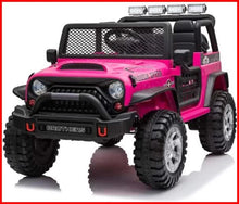 Load image into Gallery viewer, Jeep Off Road Inspired Ride On Car Kids Fairyland Adventure – Pink
