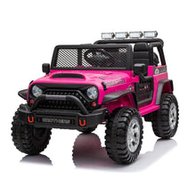 Load image into Gallery viewer, Jeep Off Road Inspired Ride On Car Kids Fairyland Adventure – Pink
