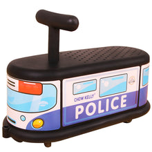 Load image into Gallery viewer, Police Quiet Ride Twist Car for Toddlers - Fun Wiggle Ride-On Toy
