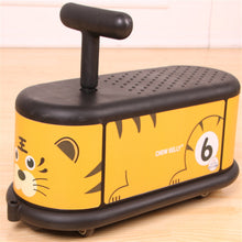 Load image into Gallery viewer, Tiger Quiet Ride Twist Car for Toddlers - Fun Wiggle Ride-On Toy

