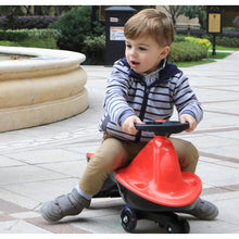 Load image into Gallery viewer, Yellow-Glide Walker Swing Car Twist Car Rind On Toy  Italian Designer For Children Outdoor
