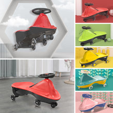 Load image into Gallery viewer, Yellow-Glide Walker Swing Car Twist Car Rind On Toy  Italian Designer For Children Outdoor
